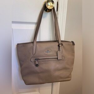 Coach soft leather handbag